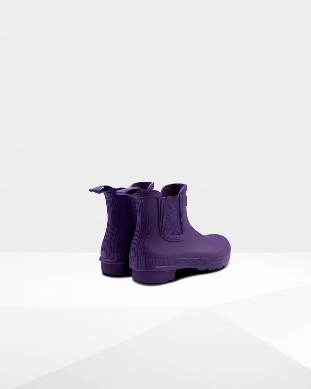 Hunter Mujer Original - Botas Chelsea Azules Moradas - 872-OADNMW